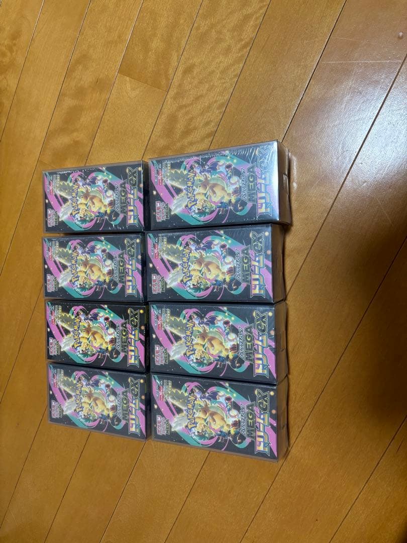 MEGAドリーム　8BOX シュリンク付き　ポケモンカード [新品•未開封]