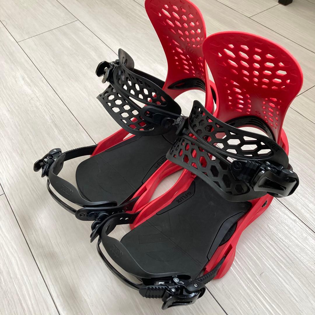 FLUX フラックス PR ブラック レッド スノーボード ビンディング ML