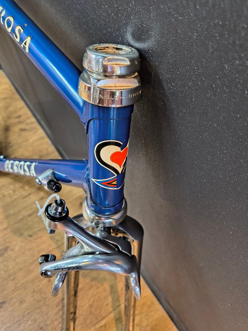 DE ROSA ロードバイクフレーム 青