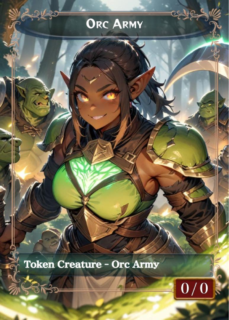 【 れんれん様② 】販売終了トークン再販売 MTG ハンドメイドトークン