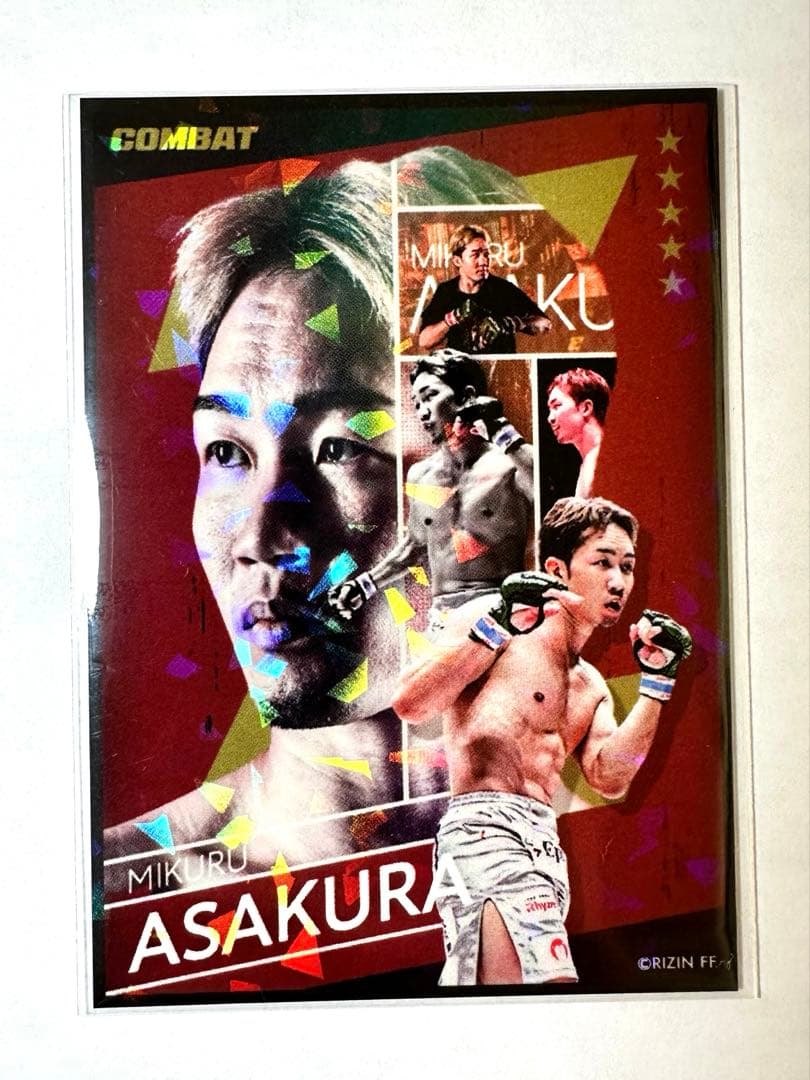 阿*波様 【超激レア】500枚限定　朝倉未来　ライコレリアルカード