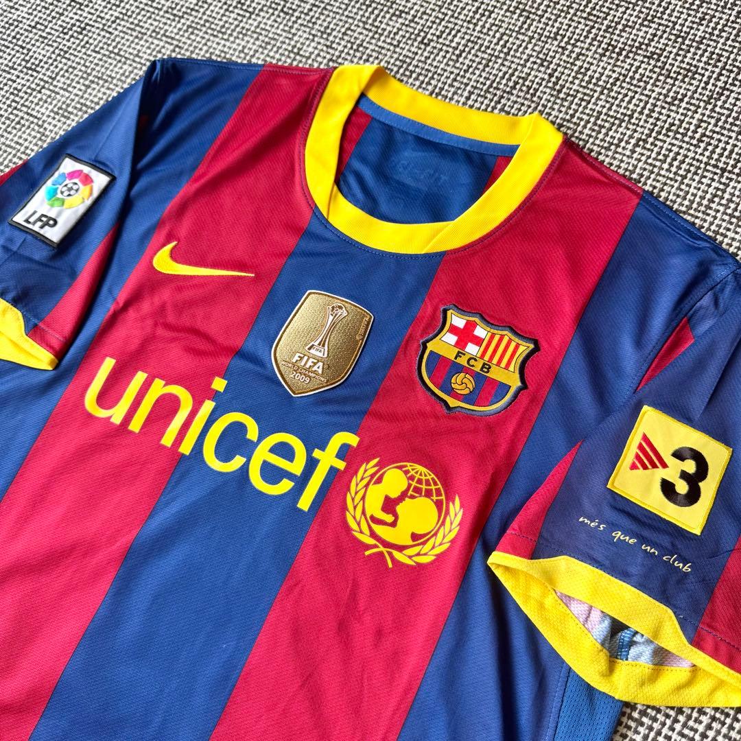 【３冠モデル＆フルパッチ仕様】リオネル・メッシ ＃１０ FCバルセロナ