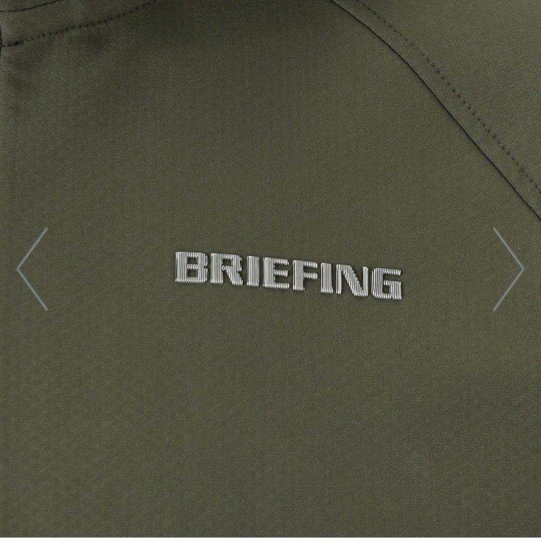 25秋冬モデル　ブリーフィング　ジャケット　M〜L相当　カーキ　パーカ　ブルゾン