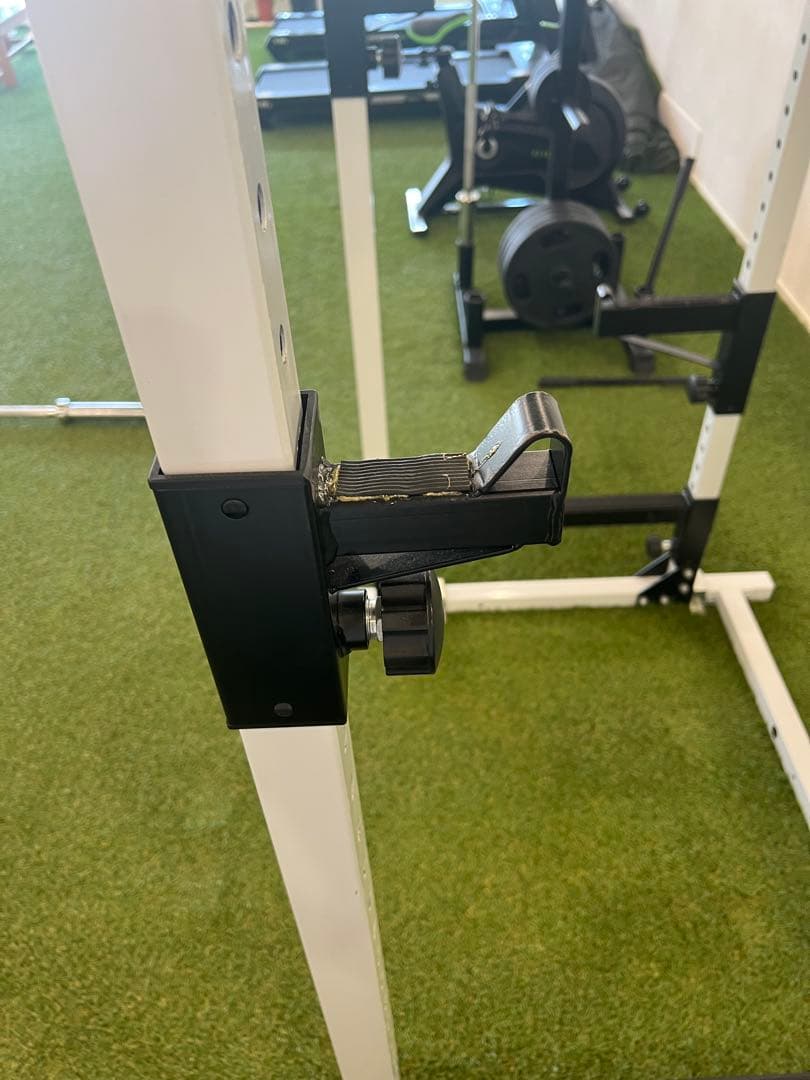 パワーラック ディップスバー付き調整可能フック付き