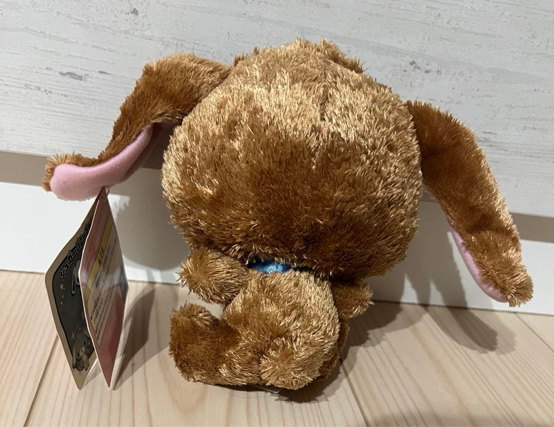 希少！シュガーバニーズくろうさ　クリアアクセサリーぬいぐるみ　タグ付き