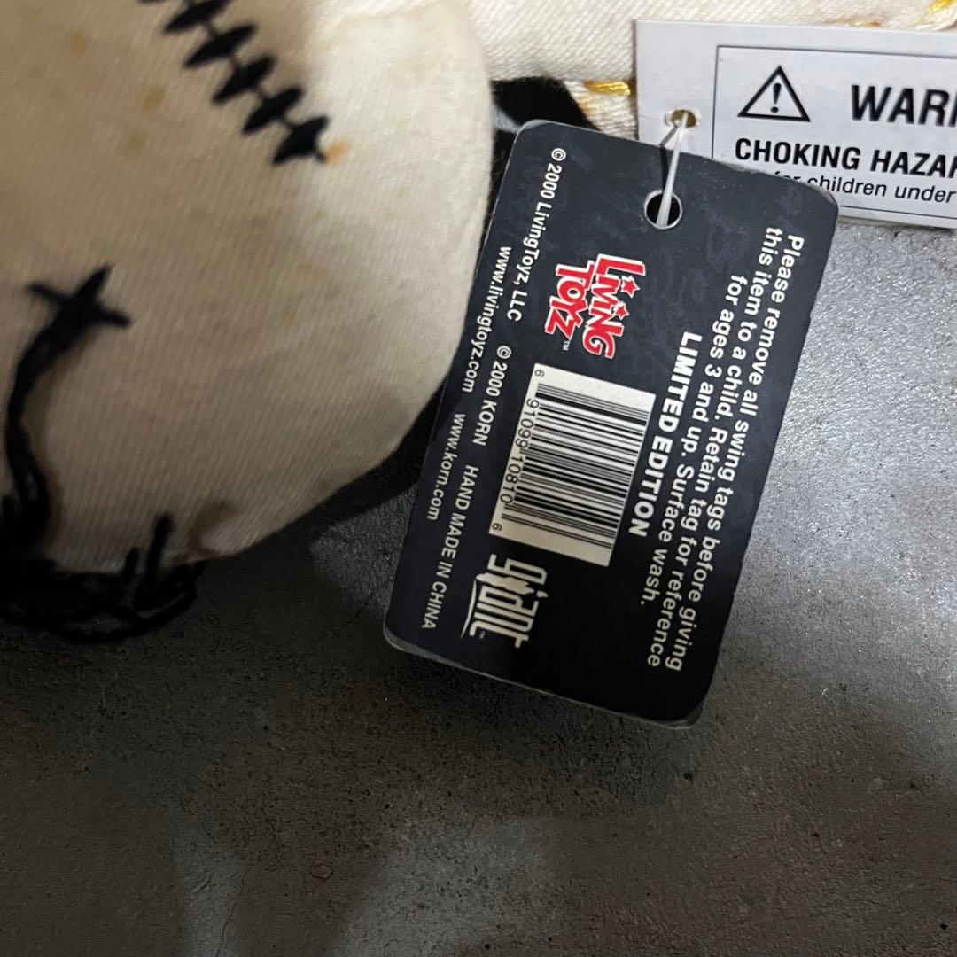 korn 2000年 issues ツアー ぬいぐるみ