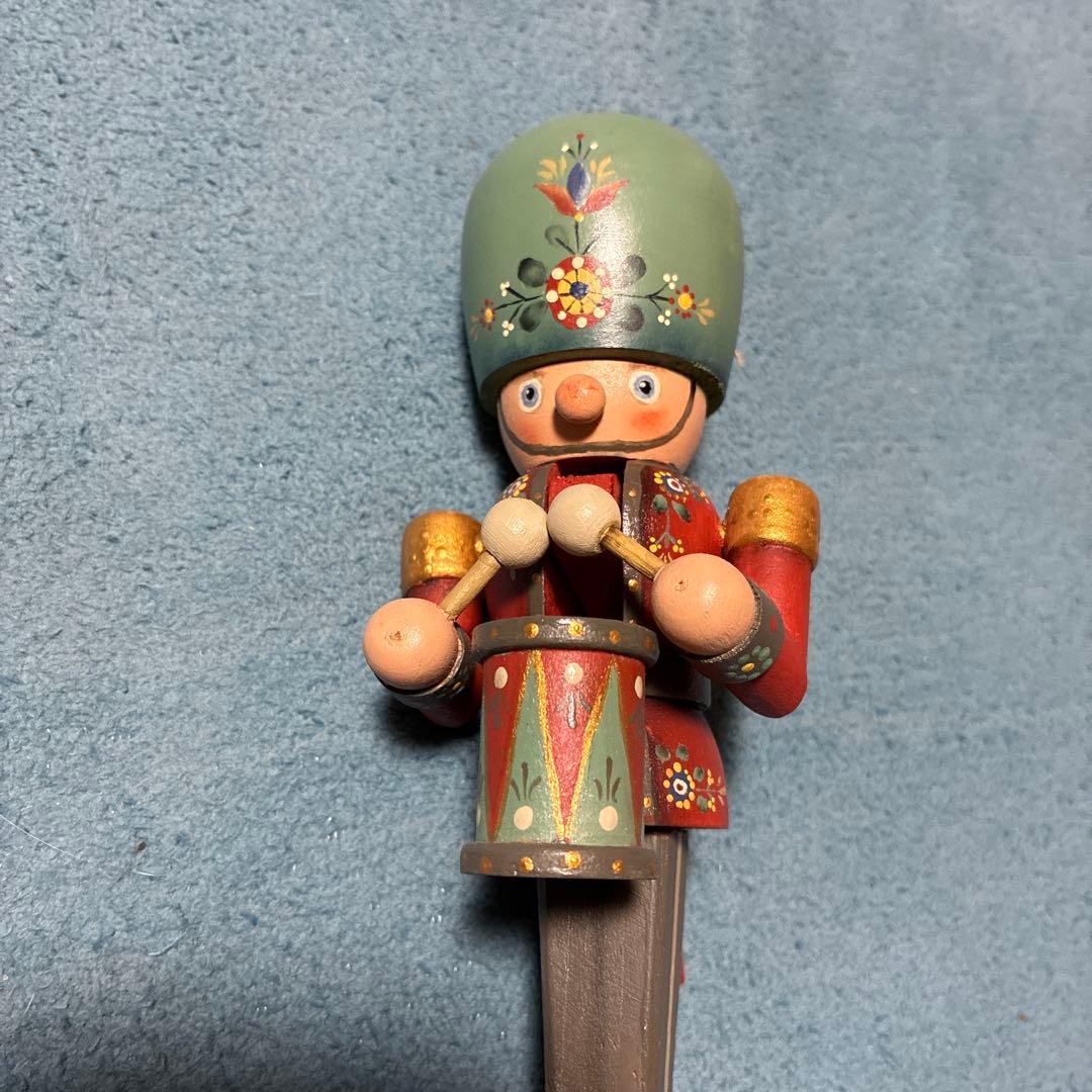 古屋加江子 木製兵士と太鼓奏者の人形セット