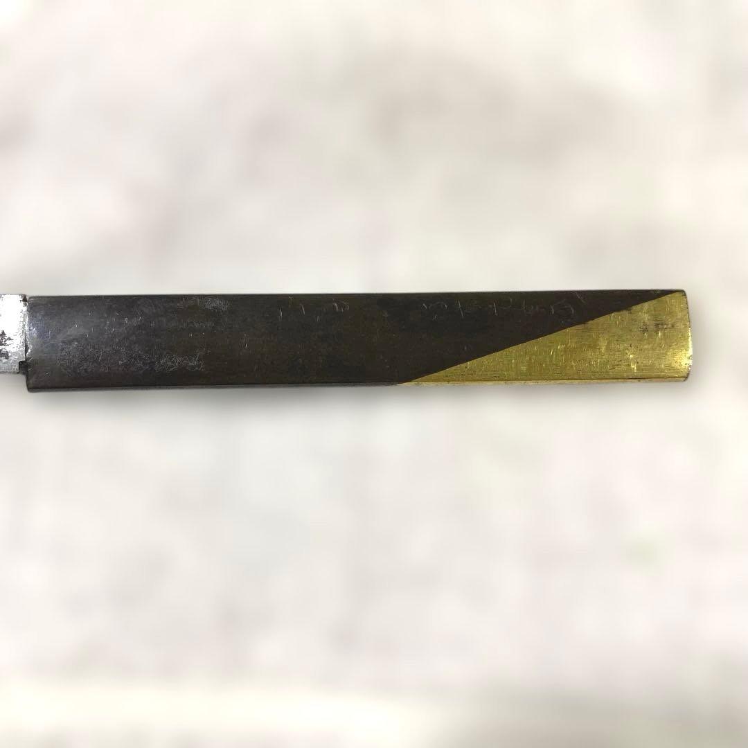 B-40 小柄　在銘　龍図　武具　刀装具　日本刀　時代物　美術品　工芸品　骨董品