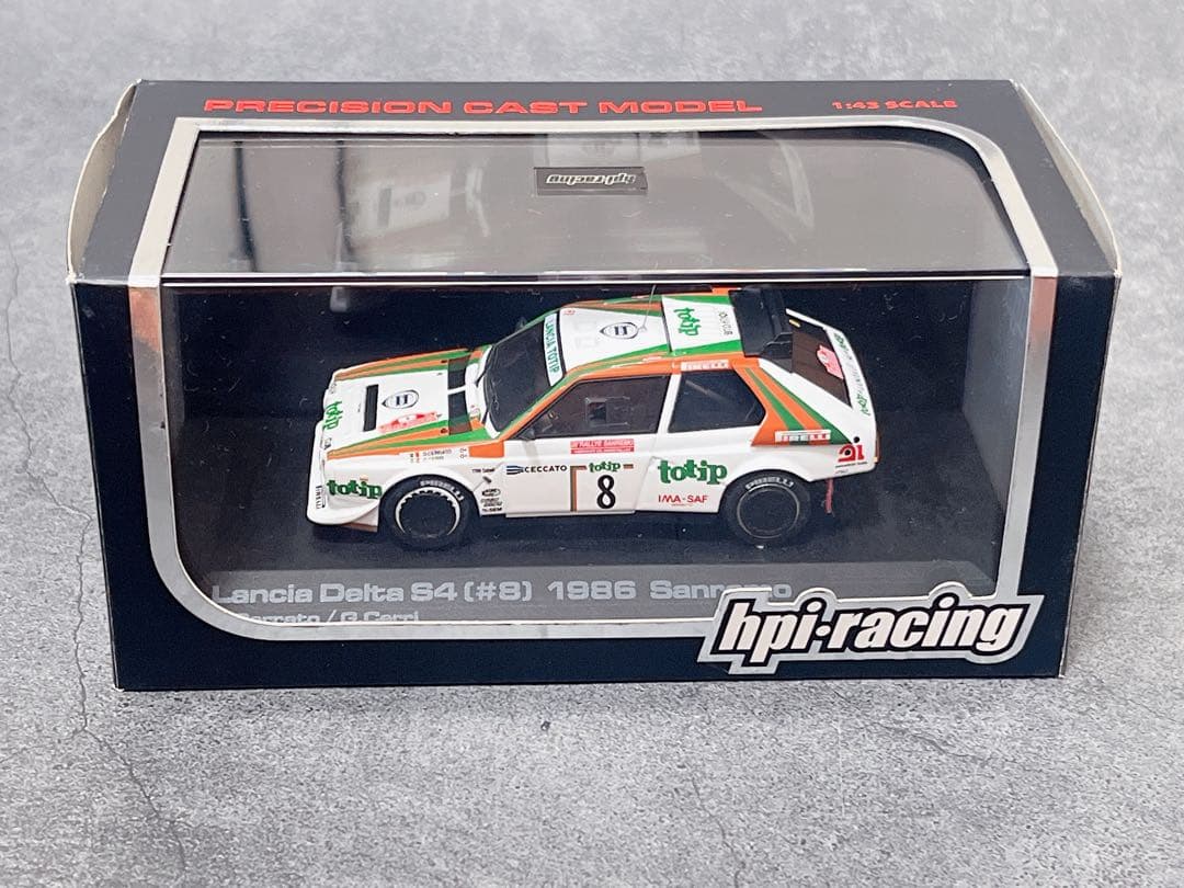 カズ　HPI 1/43 Lancia Delta ランチア デルタ S4