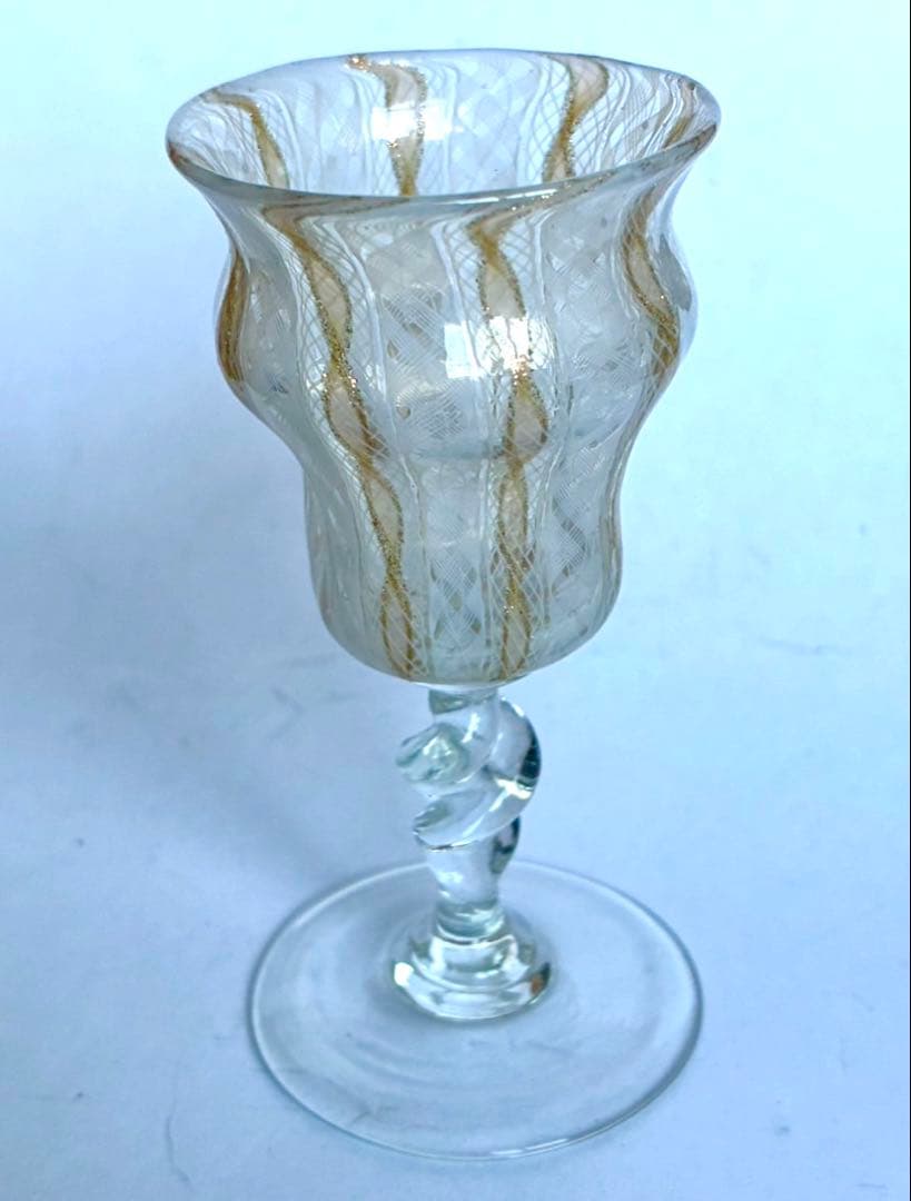 アンティーク　ベネチアングラス　ムラノ　レース　16