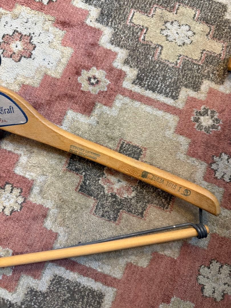 60s VINTAGE アドバタイジング ハンガー 5本セット アメリカ製