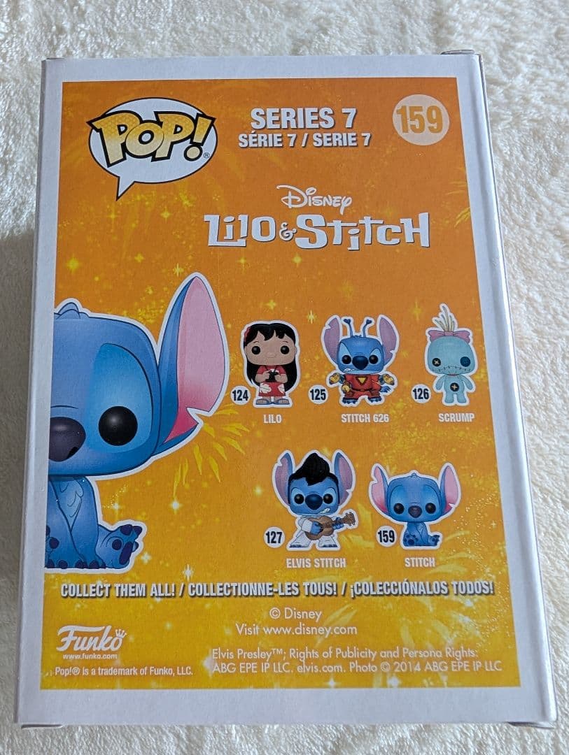 新品Funko Pop! Disney スティッチ 159 ホットトピック限定