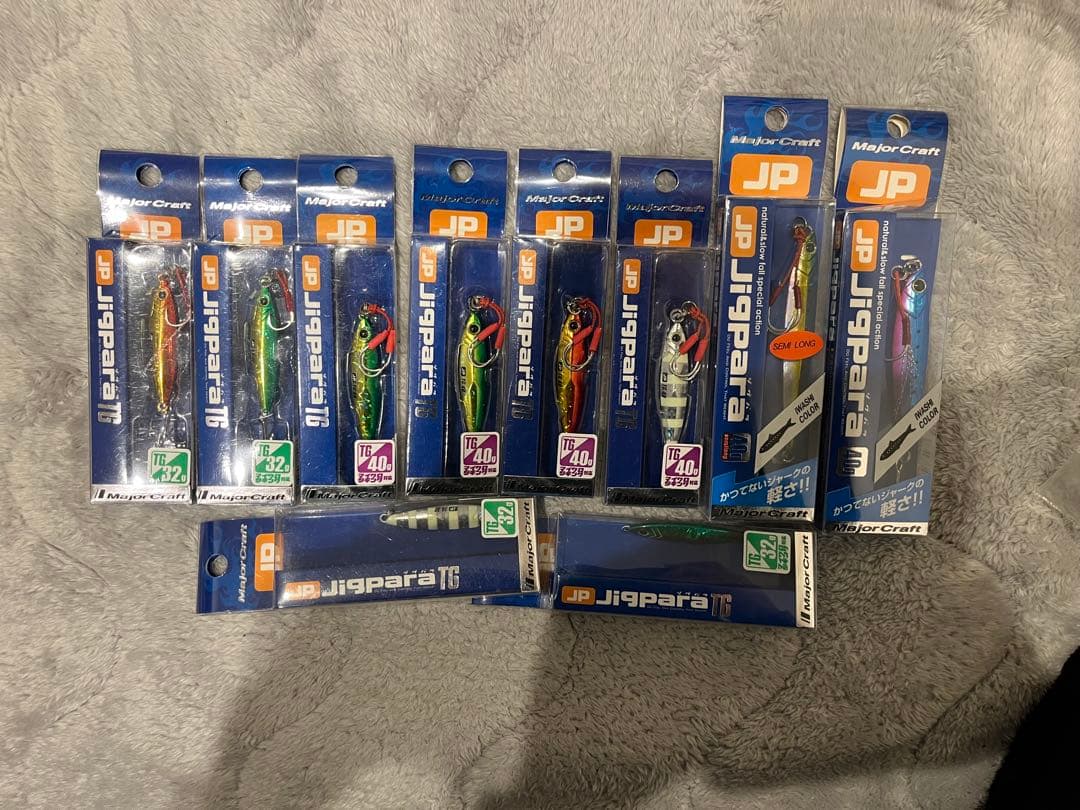 ジグパラTG 40g＆32gセット（10個セット）