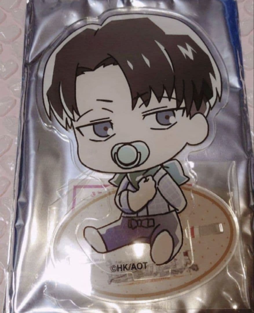 進撃の巨人 リヴァイ きゃらドリ 赤ちゃん アクリルスタンド