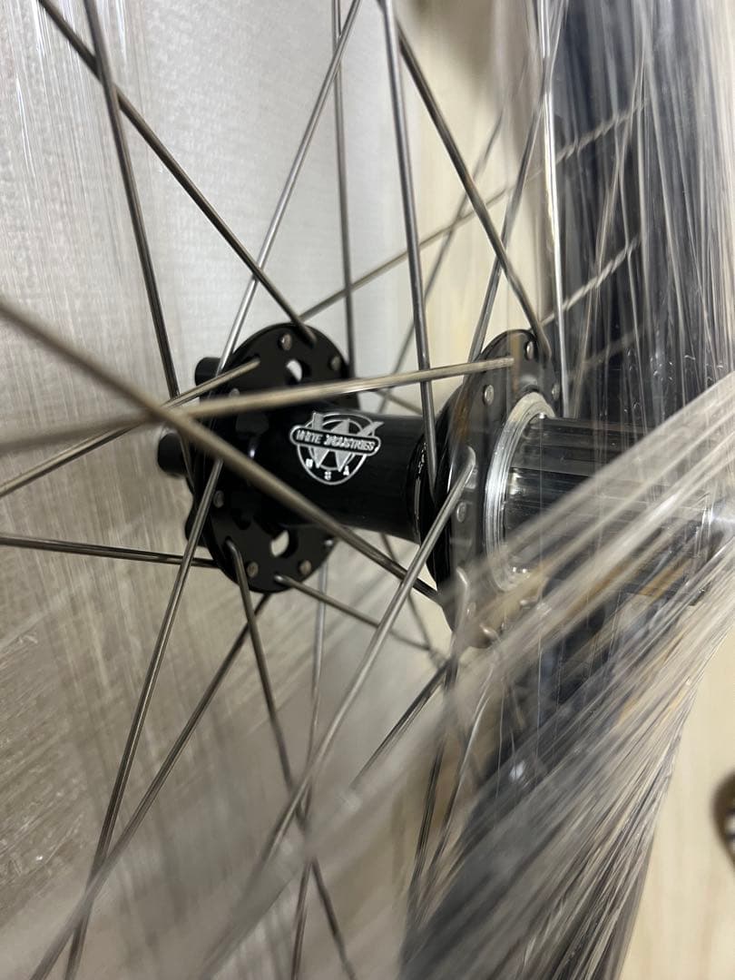 WHITE INDUSTRIES XMR + リアBoost Hub (黒)美品