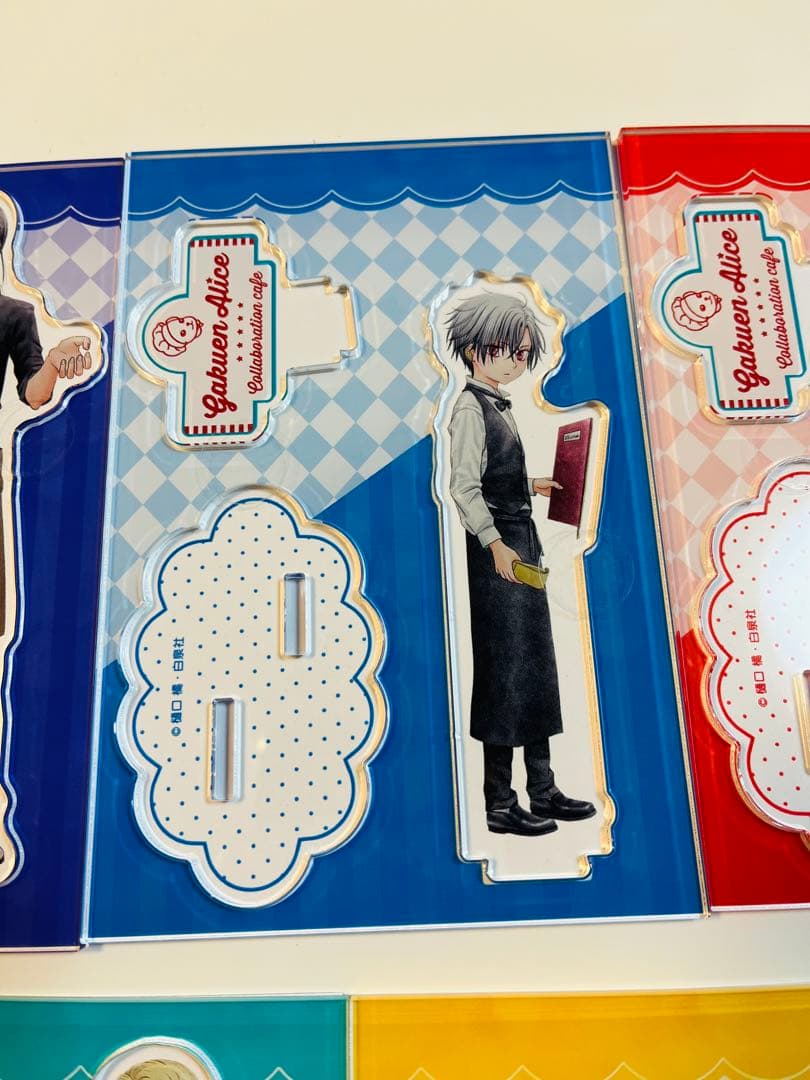 学園アリス コラボカフェアクスタコンプリートセット新品未使用品