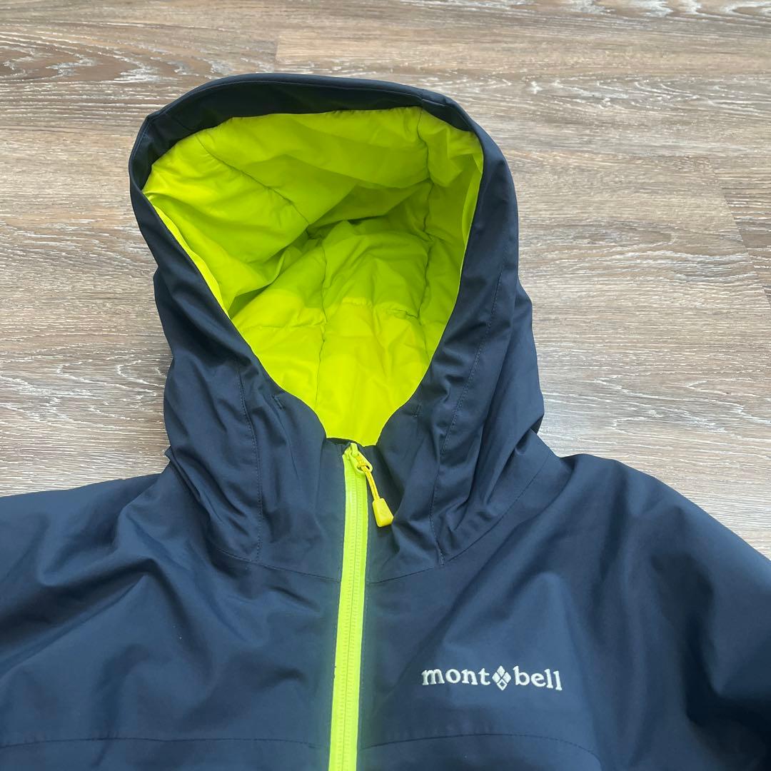 mont-bell モンベル　150 スキーウェア　ジャケット　美品　紺色
