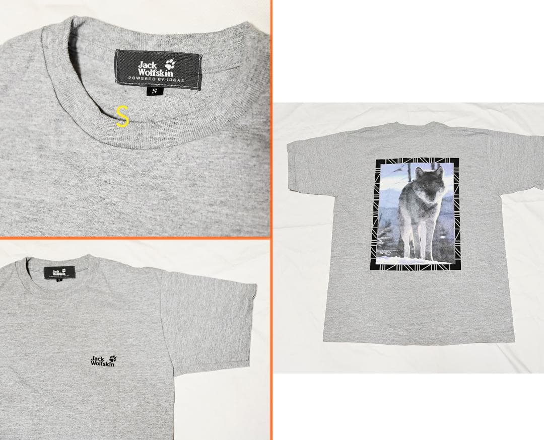 狼 オオカミ WOLF WOLVES ウルフ シャツ ジャック ウルフスキン