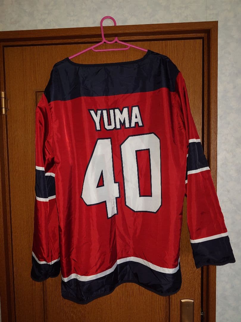 鹿島アントラーズ リバーシブルホッケーシャツ L 鈴木優磨