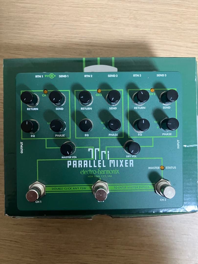 ギター Electro-Harmonix Tri Parallel Mixer