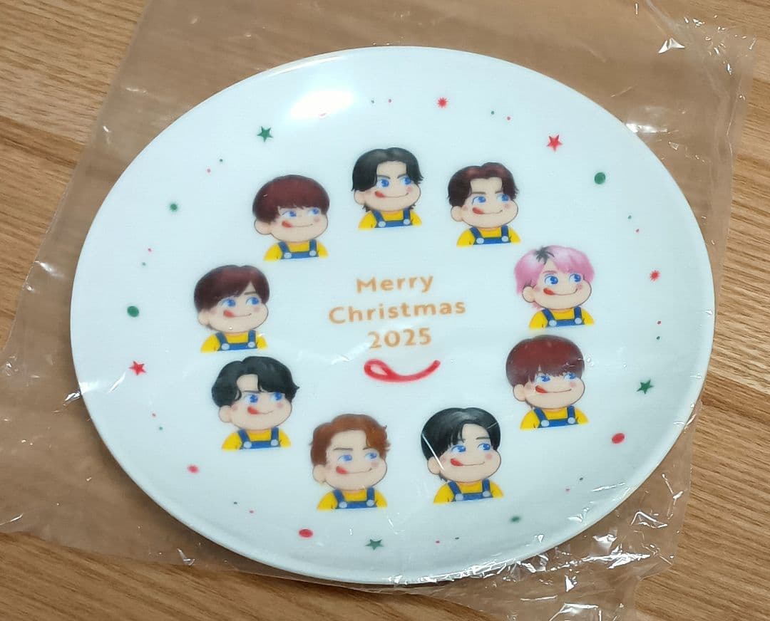 Man　不二家　クリスマスプレート