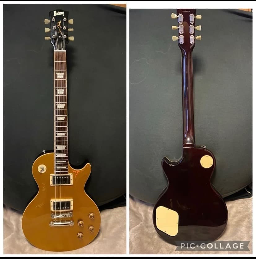 Burny Super Grade レスポールタイプ ゴールドトップ レスポール