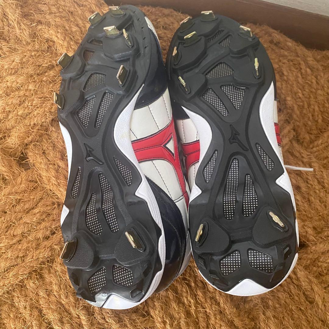 美品✨ミズノグローバルエリート オーダースパイク　25.5㎝