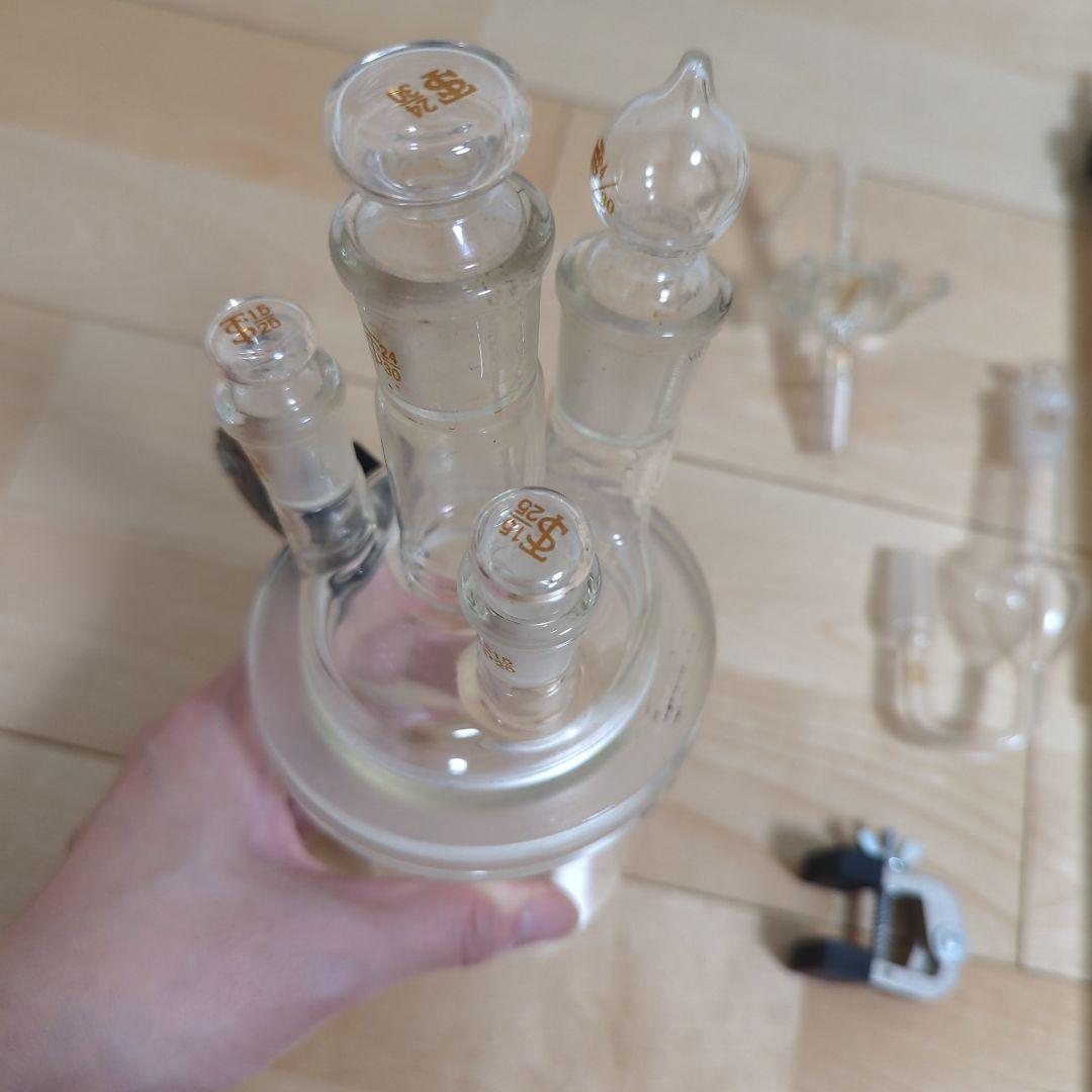 美品　化学　合成　実験　セパラブルフラスコ