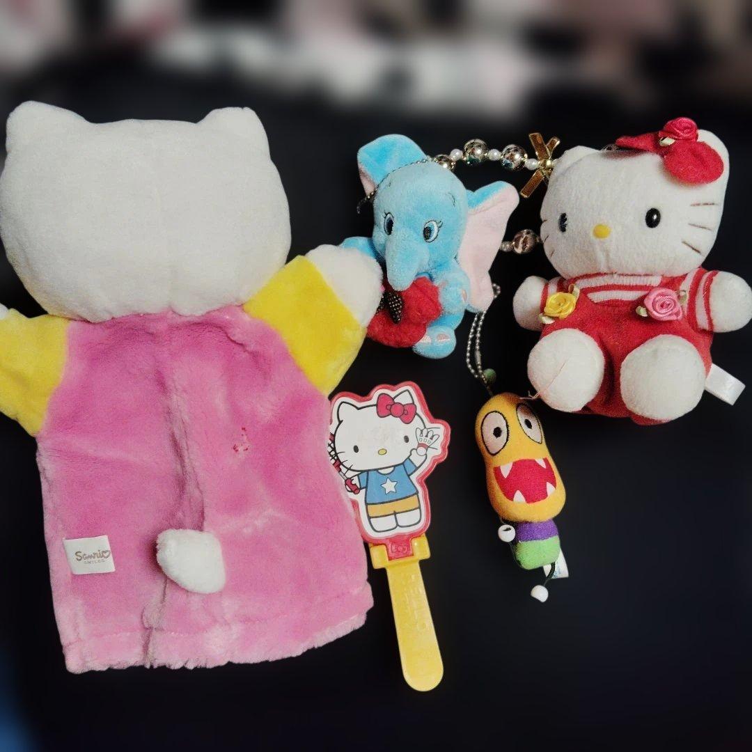 hello Kitty colecctハローキティ 手袋型ぬいぐるみ 約30cm