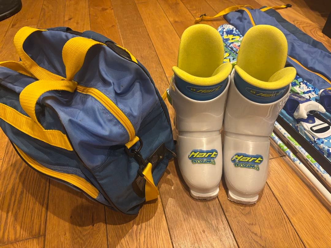 子供　スキーセット　スキー板　136㎝　 靴　23㎝