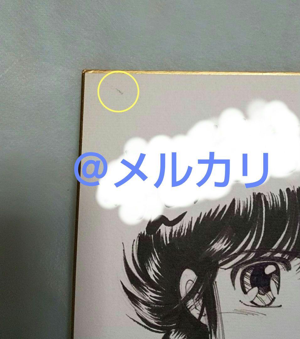 星野架名　直筆イラスト入り　サイン色紙　緑野原学園シリーズ　今西弘樹