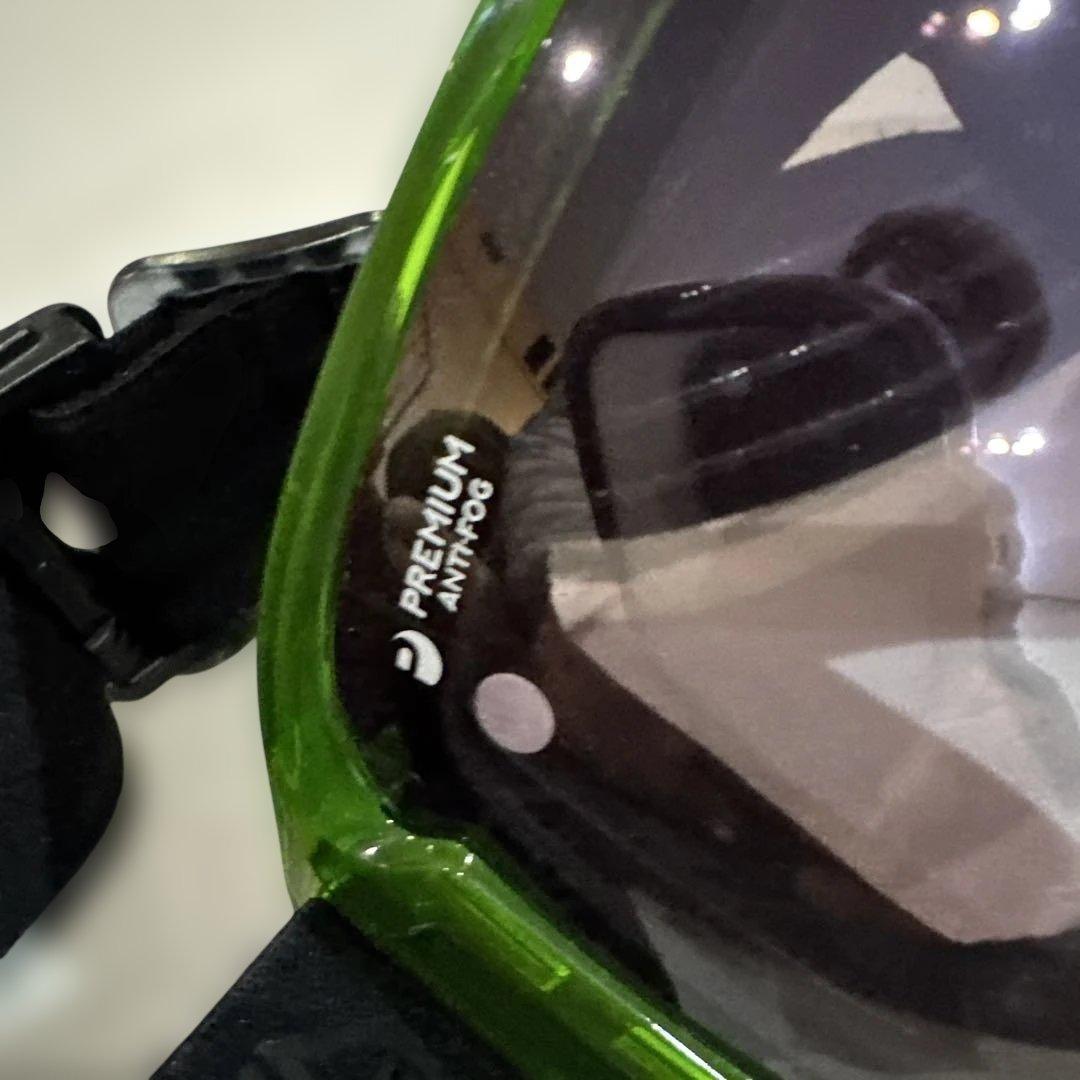 ダイス DICE ハイローラー グリーンクリアフレーム　レンズパープルミラー