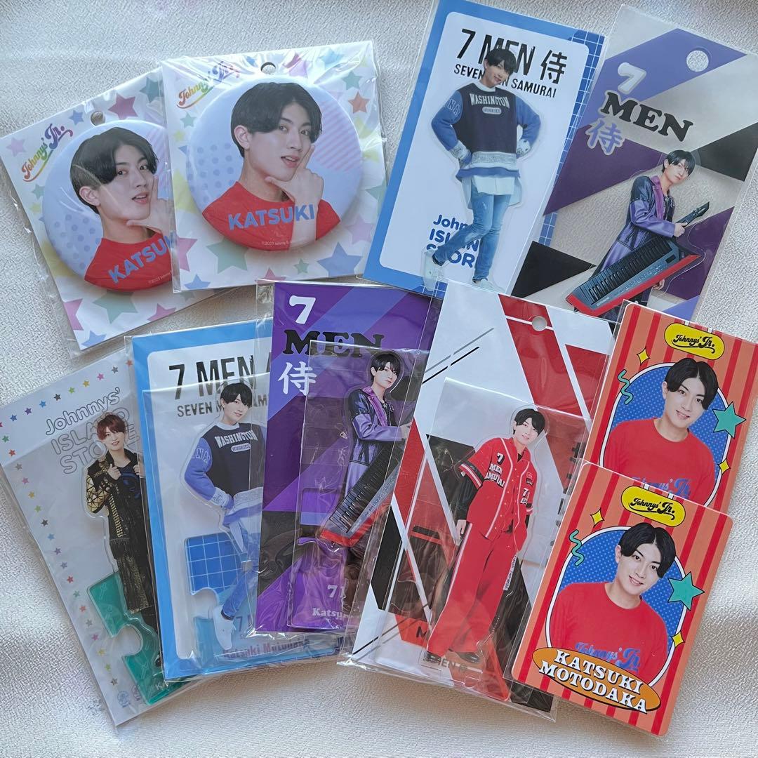 本髙克樹　アクリルスタンド　アクリルステッカー　　缶バッジ　プロフィールカード