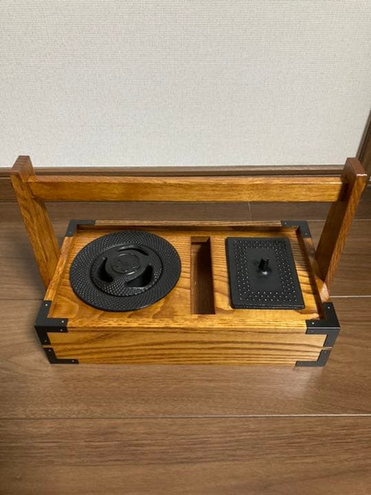 煙草盆　南部鉄器　美品