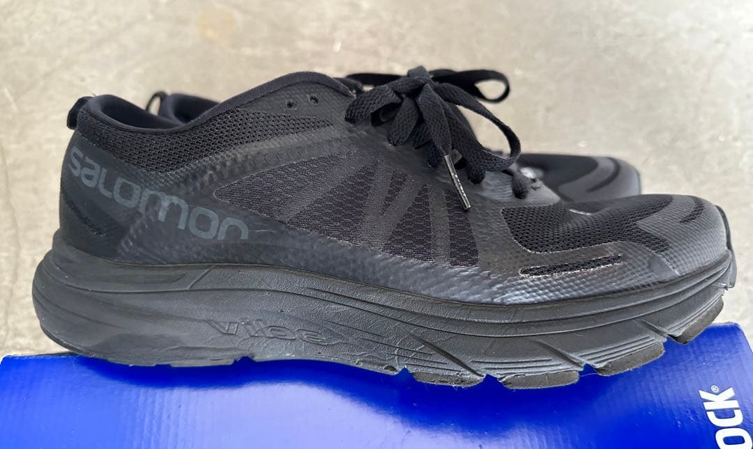 satisfy running salomon サティスファイ　27cm