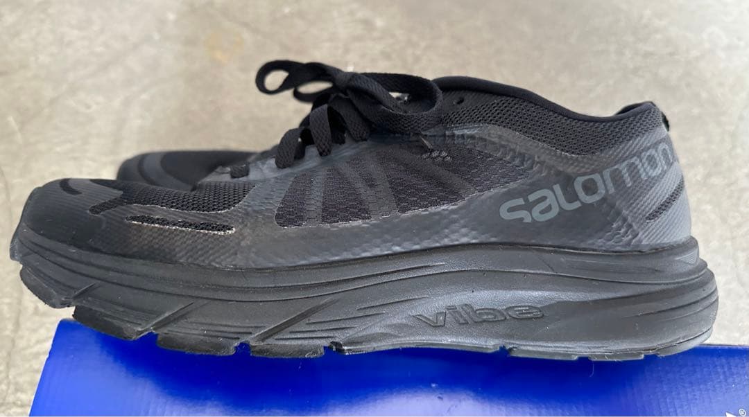 satisfy running salomon サティスファイ　27cm