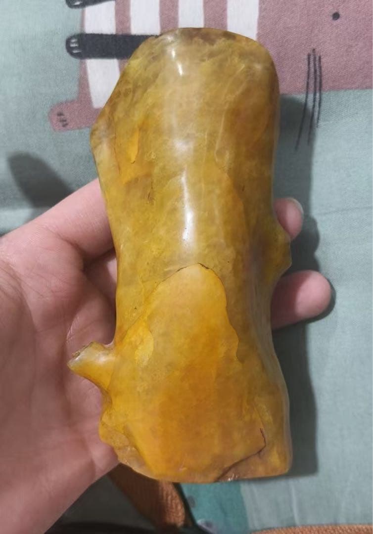 中国古美術・珍蔵木箱付蝉印章・古寿山石・印章・印鉴・書道具・案頭・置物・文房具