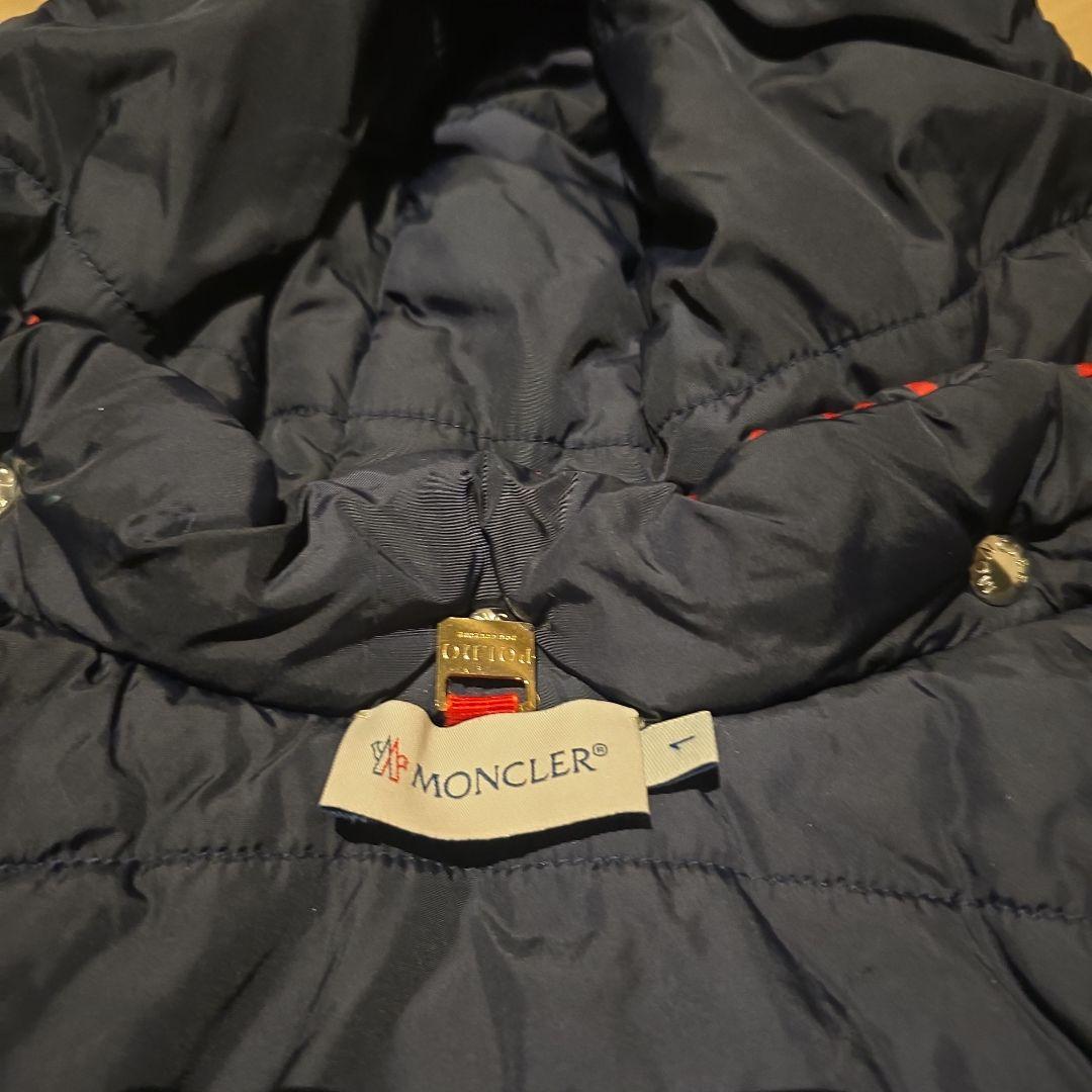 R*様 モンクレール　犬　ダウン　ネイビー　赤　紺　リバーシブル　コート　POL