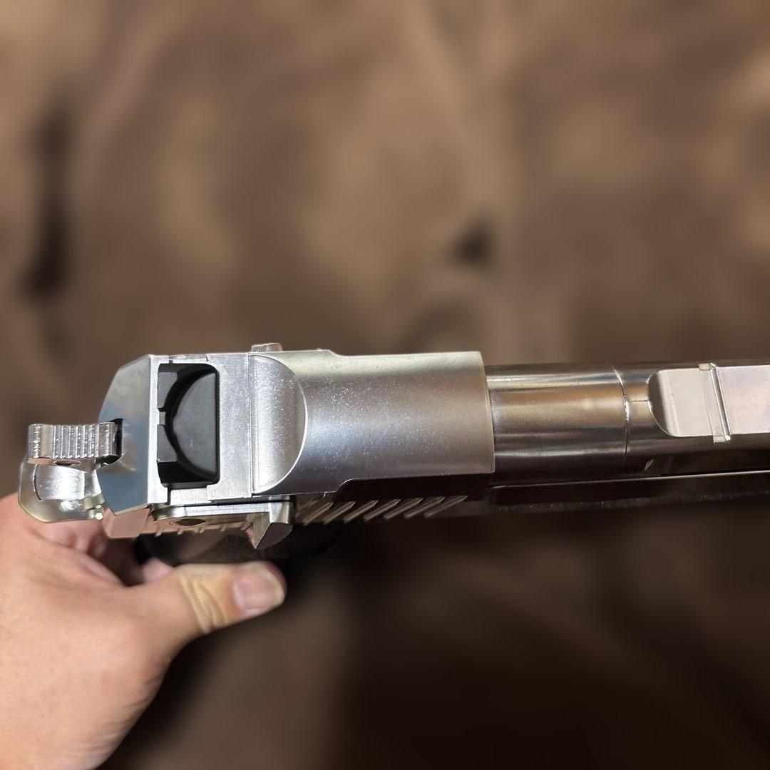 東京マルイ ガスブロ ハードキック デザートイーグル 50AE ステンレス