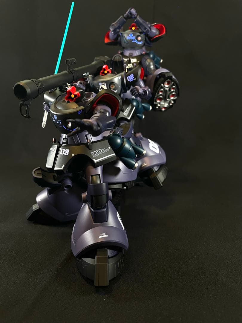 TOM106様　製作依頼ページ　HG リックドム 全塗装 完成品　3機セット