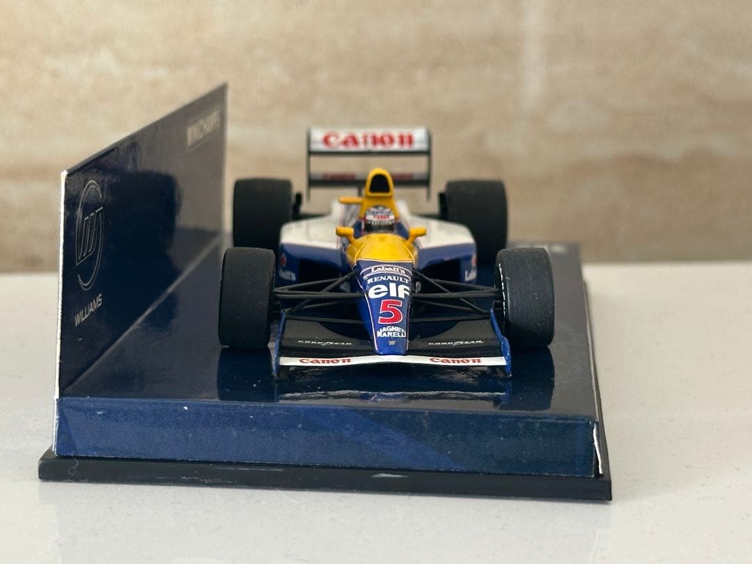 レア MINICHAMPS ウィリアムズ 1/43 マンセル FW14 1991