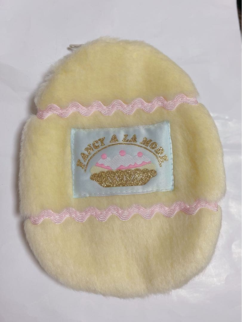 fancyうさぎ ポーチ 作家 フェルト ぬいぐるみ テディベア ハンドメンド