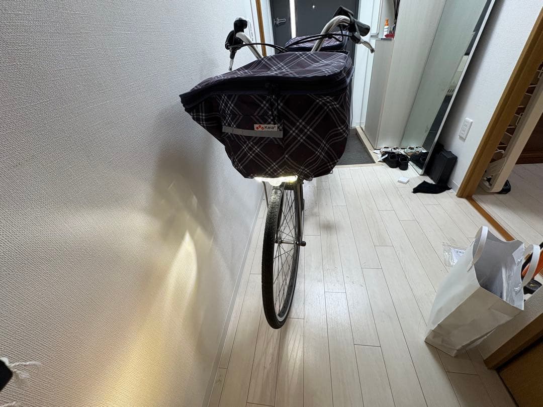 【美品】パナソニック ビビ YX BE-9ELSX632 電動自転車　22年