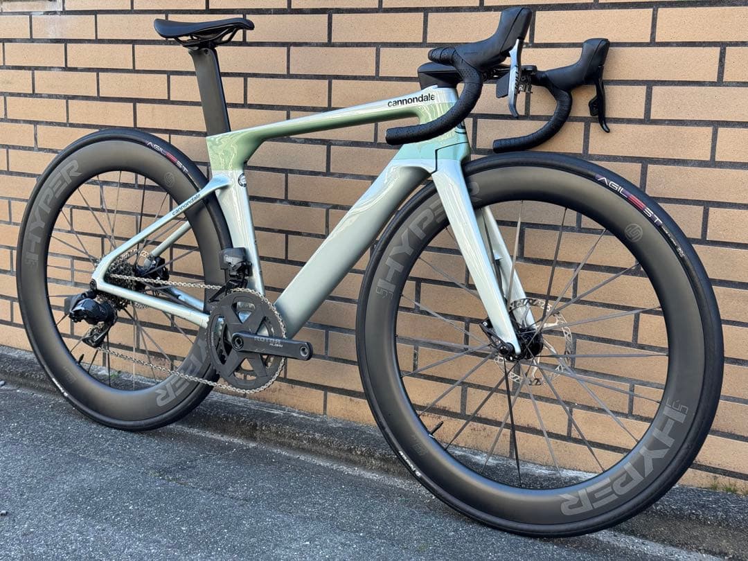 キャノンデール　システムシックス　スラム　etap 完成車　カーボンホイール