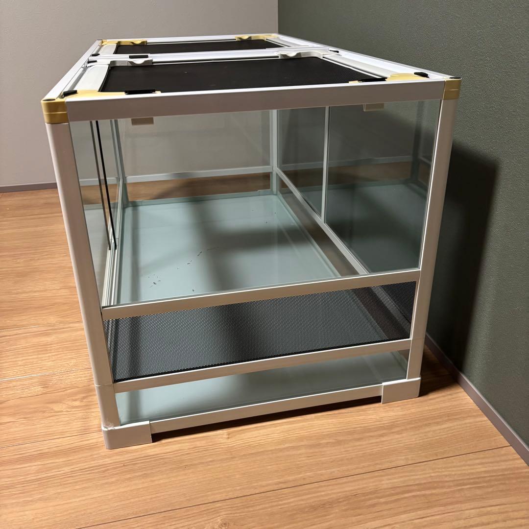 爬虫類ケージ　三晃商会　パンテオンWH9045 小動物ガラスケージ※直接受け渡し