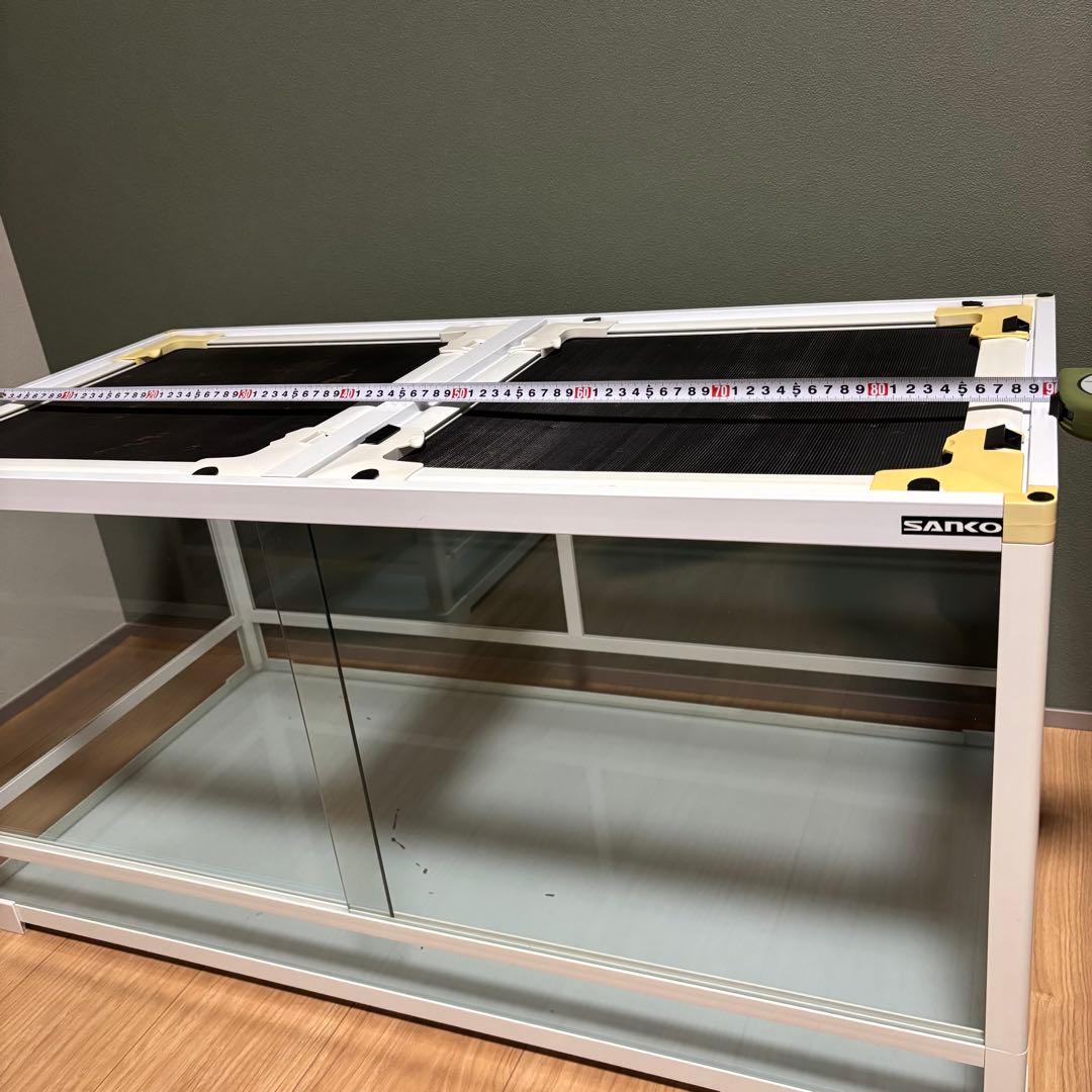 爬虫類ケージ　三晃商会　パンテオンWH9045 小動物ガラスケージ※直接受け渡し