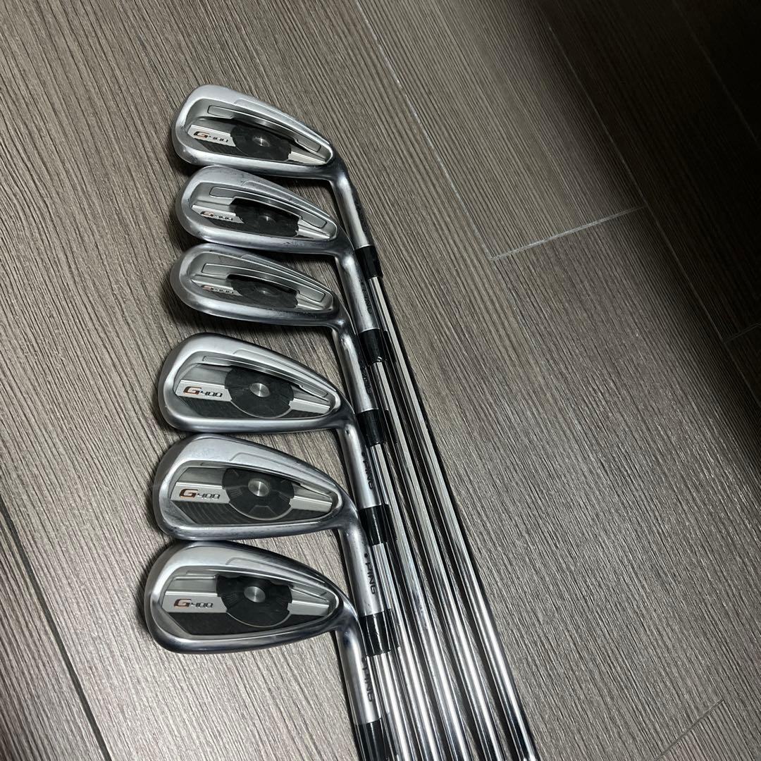 ☆早い者勝ち☆ PING ピン アイアン 6本セットG400 5i-9i、W