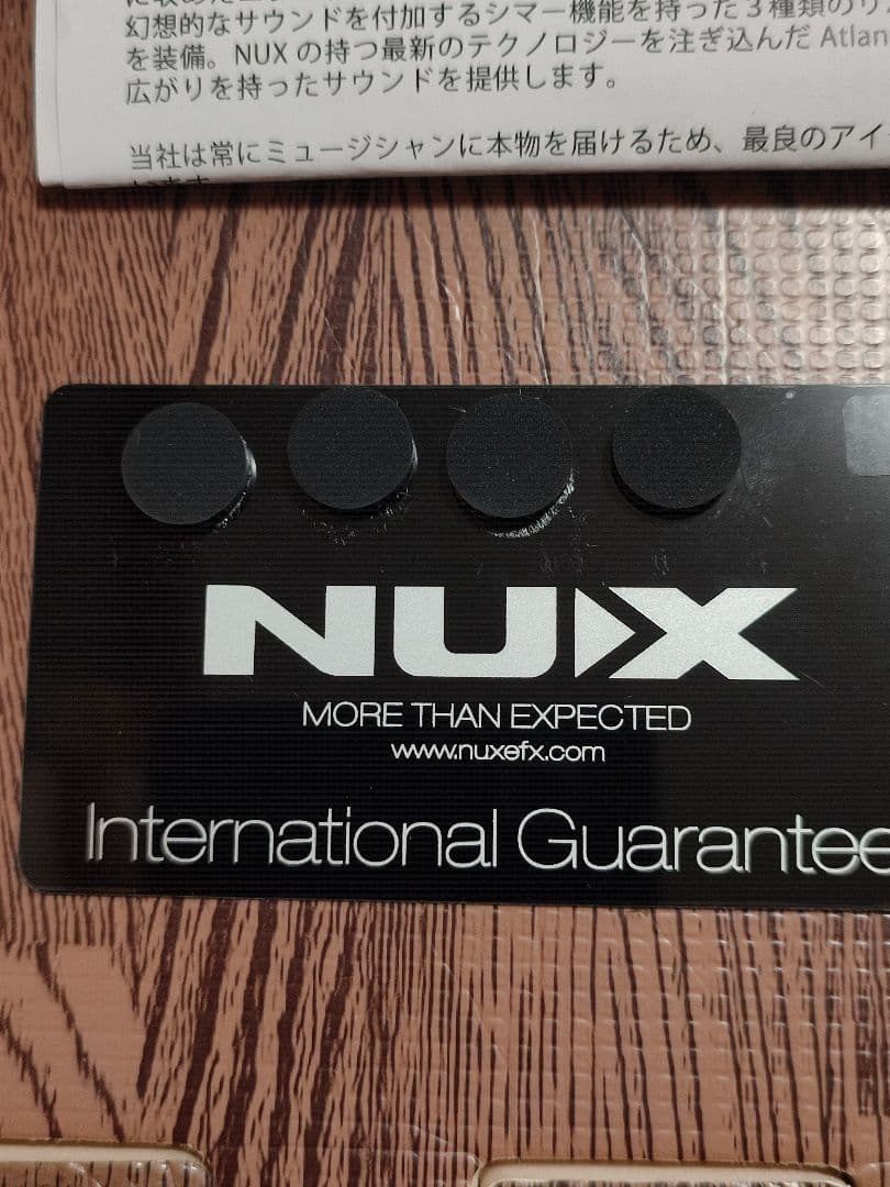 NUX Atlantic ディレイ＆リバーブ