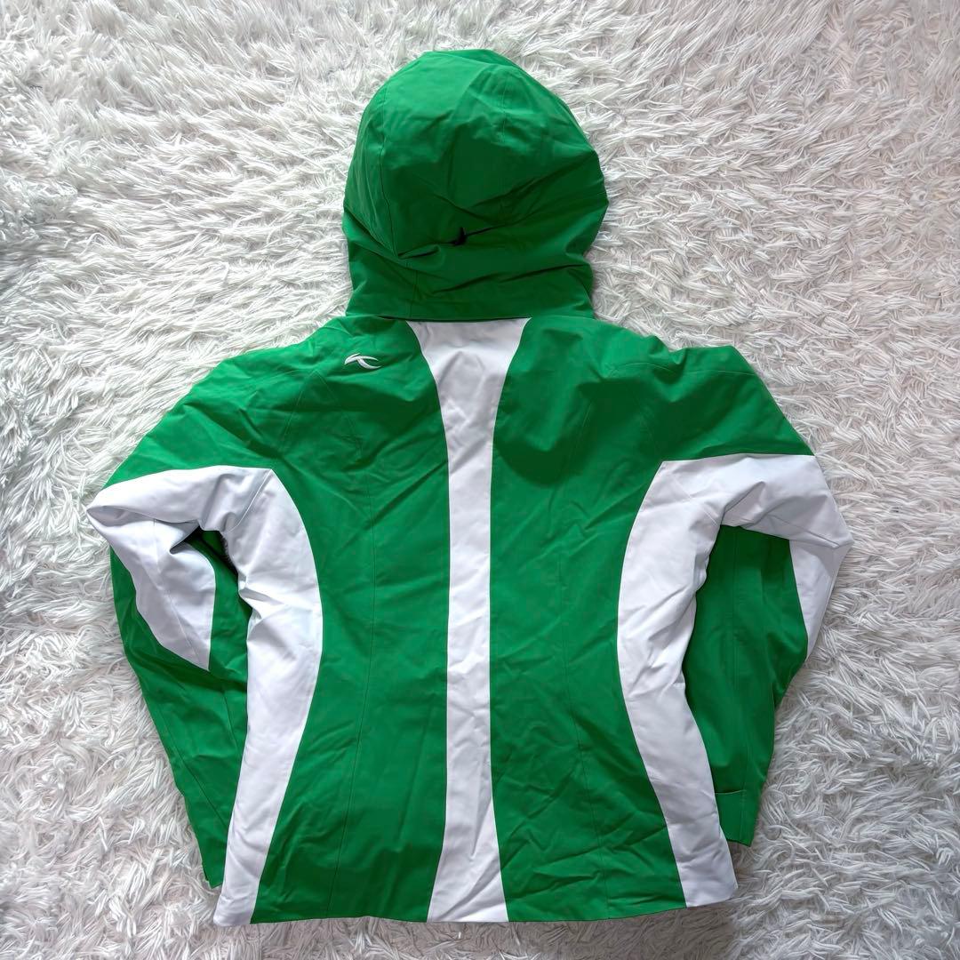 KJUS ジャケット ブルゾン グリーン スノボ スキー 防寒 ジップ