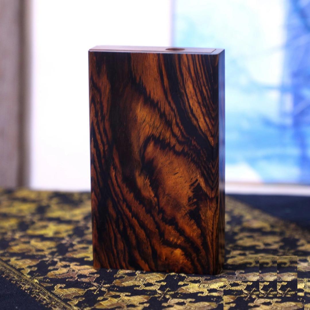 天然木 無垢材 シガレットケース｜一点物 木目が美しい｜手作り 煙草ケース